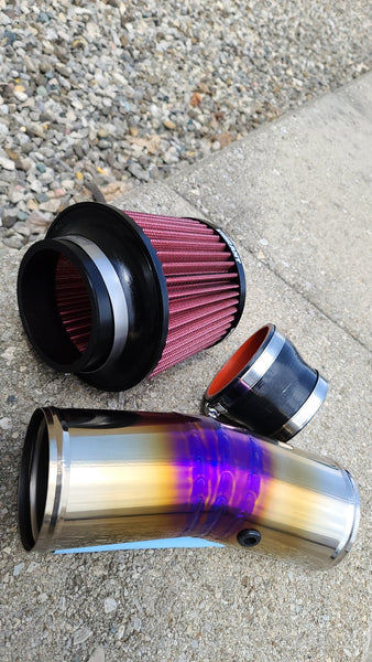 3.5'' K-Swap Short Ram Titanium Intake - Standard Filter only