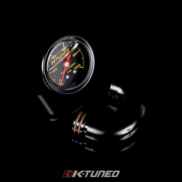 Center Mount Fuel Pressure Gauge (w/ Fitting)