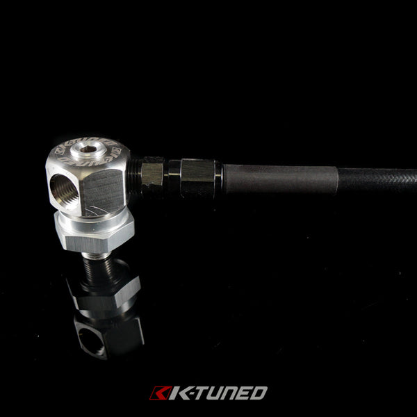 K-Series Oil Pressure Adapter Shown (Not included)
