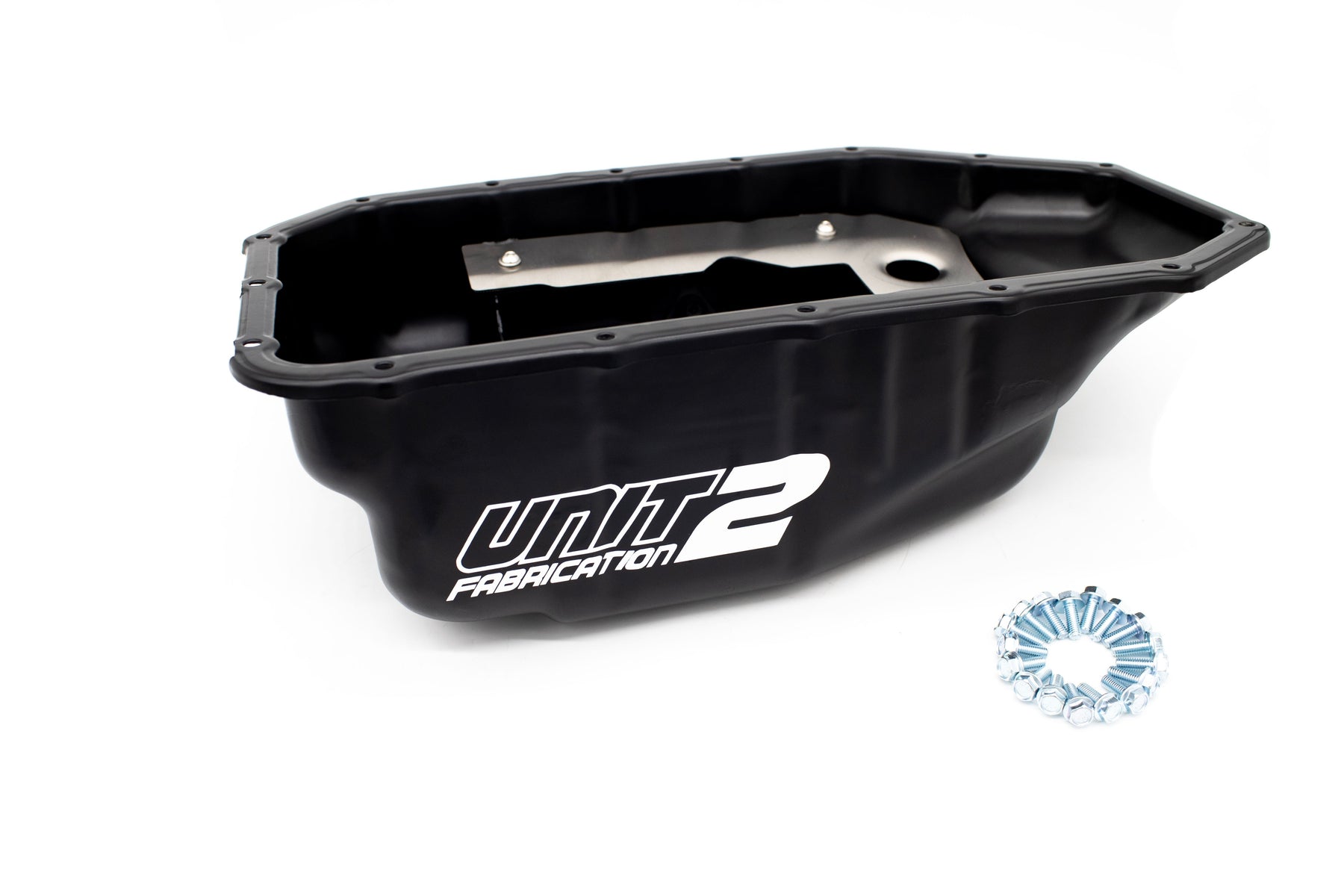 K Series Baffled Steel Oil Pan for K24 RBB Balance Shaft Oil Pumps ONLY! *Sold At KPower*